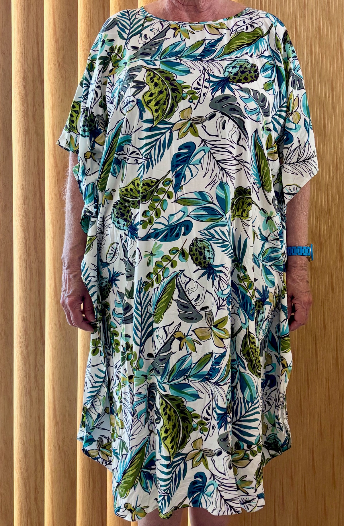 Versatile AnyWear Dress, Tropical Print Rayon Cruise and Resort Wear (Copy)