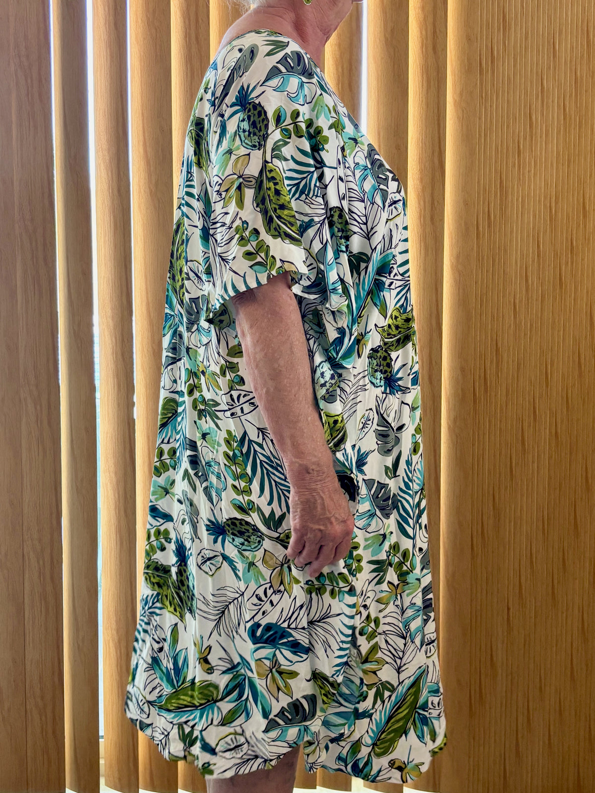Versatile AnyWear Dress, Tropical Print Rayon Cruise and Resort Wear (Copy)